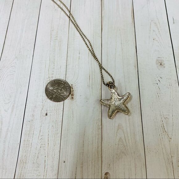 Enameled Starfish Necklace  - Picture 3 of 3
